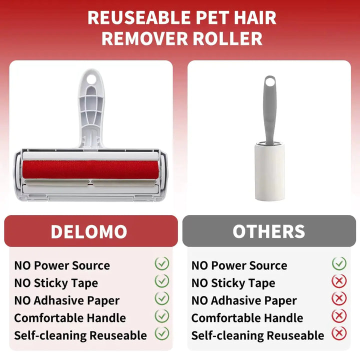 2-Way Remove Pet Hair Roller