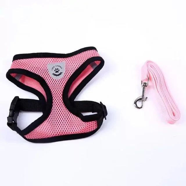 Cat Harness With Leash Set